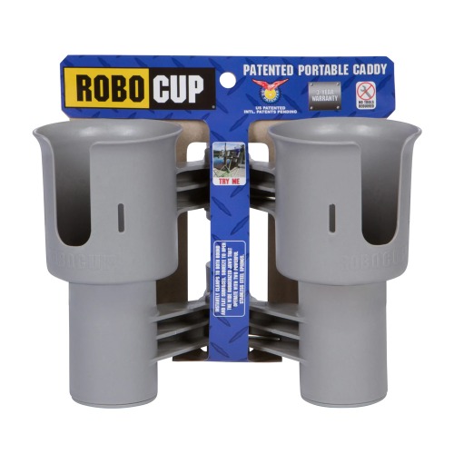 [ROBOCUP] Dual Cup Holder - Gray