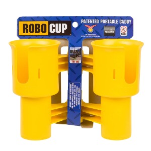 [ROBOCUP] Dual Cup Holder - Yellow